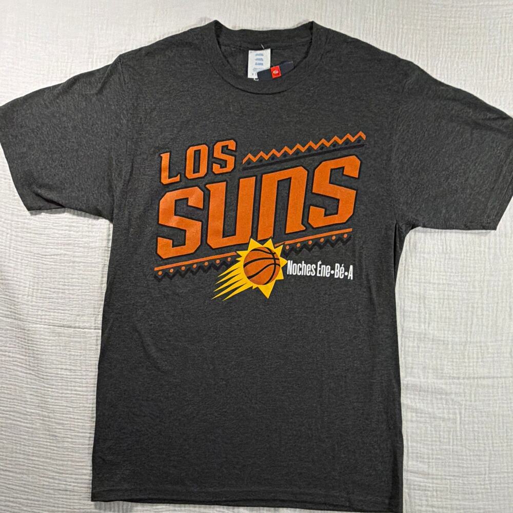 Fanatics NBA Phoenix Suns Los Suns Noches Ene-Be-A T-Shirt Gray men’s Size S